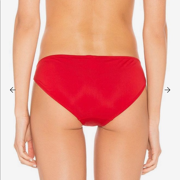 NWT Beth Richards Naomi Red swimsuit bottom - Picture 2 of 11
